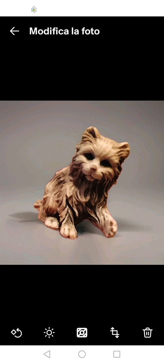 Image 1 of Deux figurines de chatons, marque Nigri, des années 70