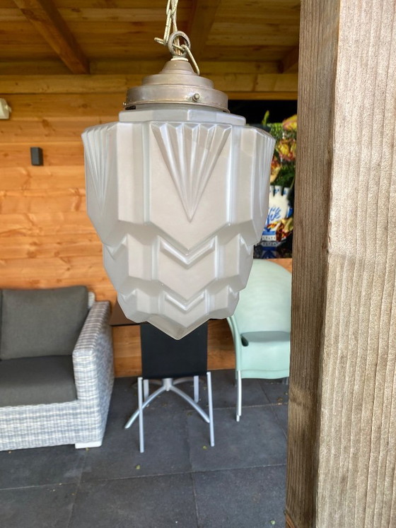 Image 1 of Art Deco hanglamp