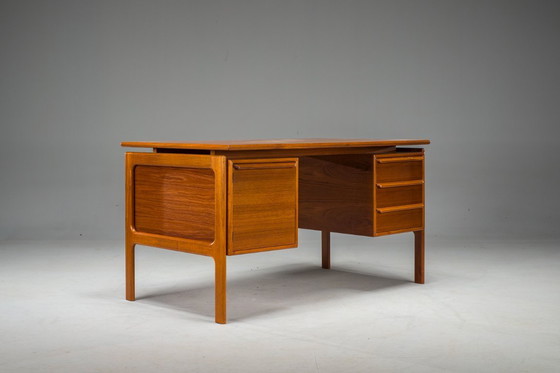 Image 1 of  Mid Century Teak-Schreibtisch von GV Møbler, 1970er Jahre