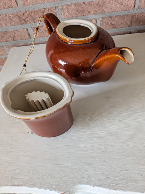 Image 1 of 70s ceramic teapot