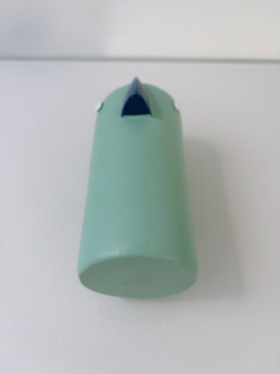 Mintgroen vogelbeeldje Scandinavisch minimalistisch design – Decoratieve objecten, Wood (photo 9 of 11)