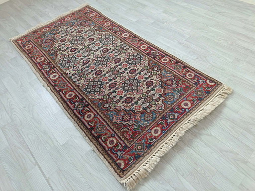 Alfombra persa Heriz hecha a mano