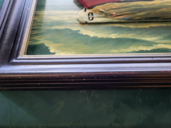 Image 1 of Schilderij 'Country Corner', bootdecoratie, Le Havre