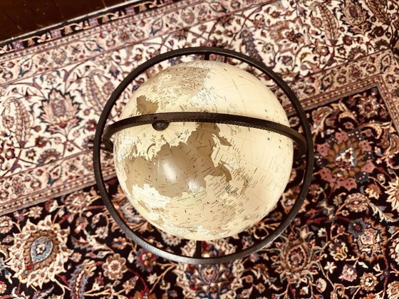 Globe sur pied, Objets déco, Bronze, Bois, Beige (photo 6 sur 7)
