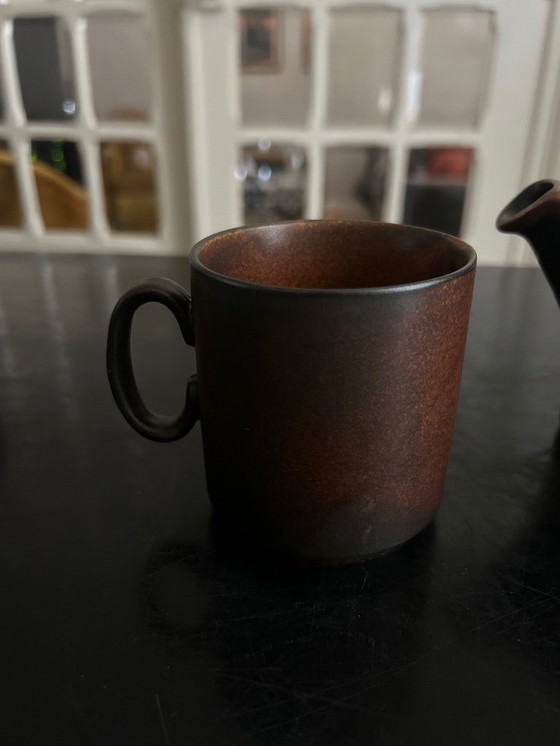 Image 1 of Ruska theeservies van Ulla Procopé voor Arabia