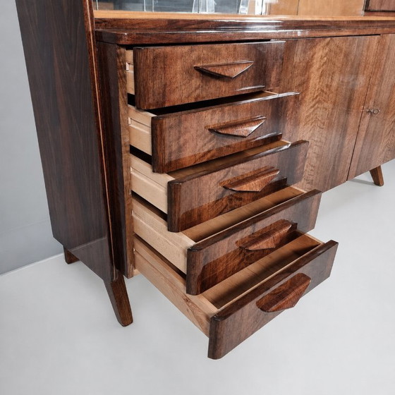Image 1 of Credenza vintage marrone Tatra, anni '70