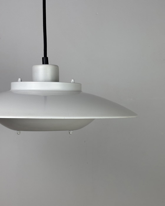 Image 1 of Lampada a sospensione vintage Frimann UFO, Danimarca, anni '70, Disco volante, Era spaziale, Mid Century Modern, anni '70, Desig