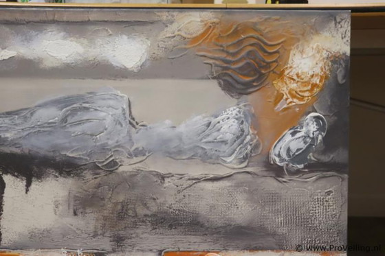 Image 1 of Schilderij/acryl op canvas - by Pieter Lessing