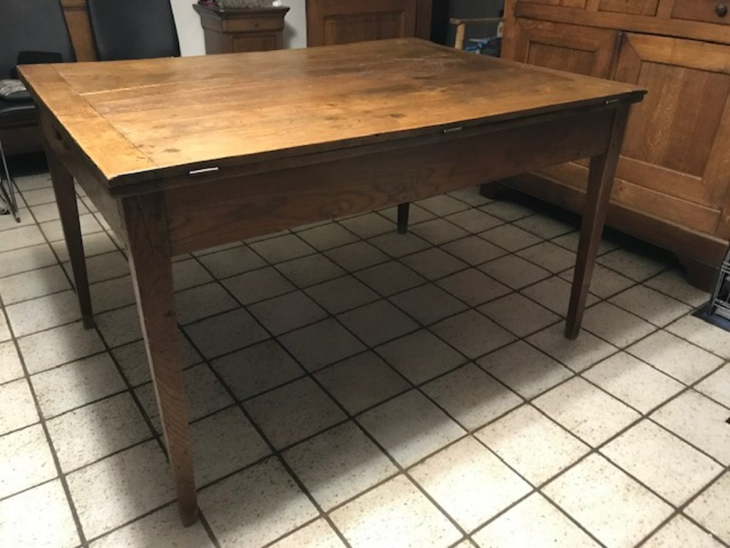 Antique 'Envelope table' Louis Philippe