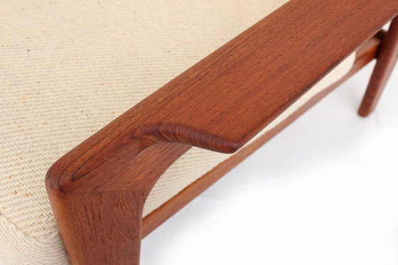 Image 1 of come nuova, 2x Arne Wahl Iversen f. Komfort, poltrona danese in teak della metà del secolo scorso, poltrona vintage, rivestiment