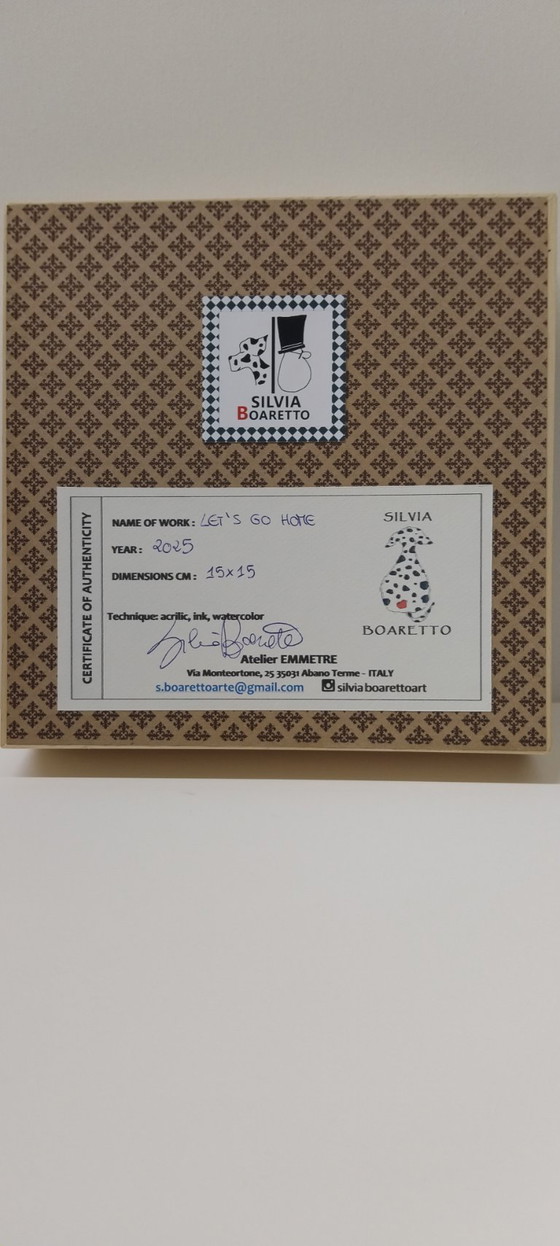 Image 1 of PEINTURE ORIGINALE ENCADRÉE