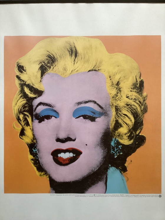 Image 1 of Andy Warhol - Marilyn Monroe - Te Neues poster 1998