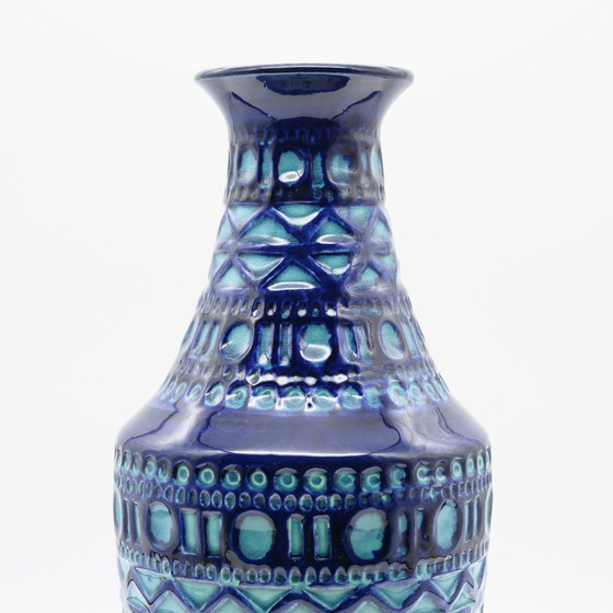 Image 1 of Vase Retro BAY Céramique DUO 606-30 + 70-25 Fat Lava Vintage 60s WGP Mid Century