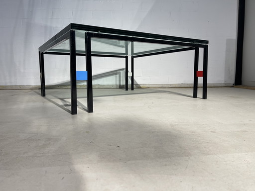 Mondriaan Salontafel -  vintage Design Artdeco Space Ace