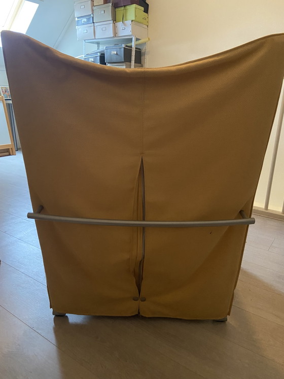 Ligne Roset Sessel, Metall, Stoff, Braun (Foto 5 von 5)