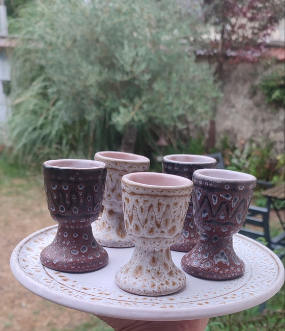 Set di uova in ceramica vintage di Jean Austin – Jean Austruy, Accessori da tavola (photo 3 of 15)