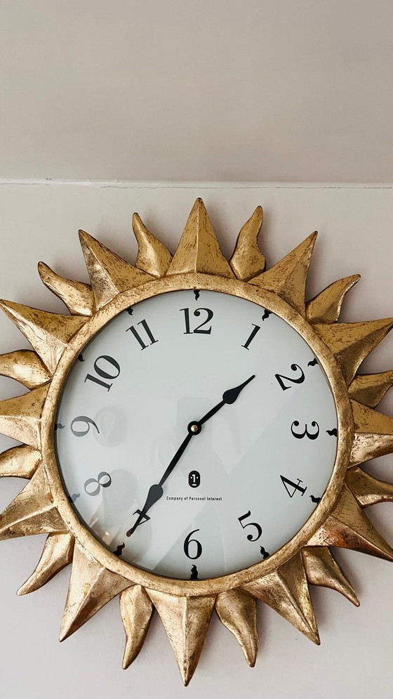 Image 1 of Set Sunburst orologio specchio globo specchio