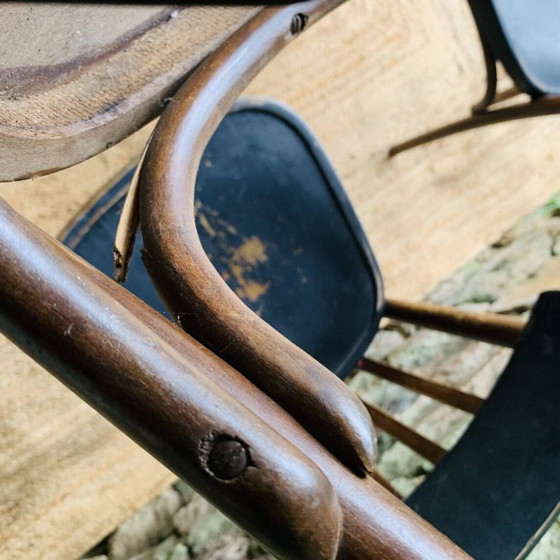 Set di quattro sedie da bistrò vintage in legno curvato – Sedie da pranzo (photo 14 of 18)
