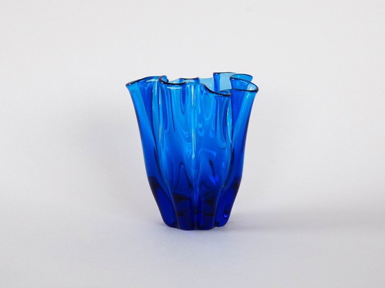 Image 1 of Cobalt vase, Danish design, 1970s, made in Denmark