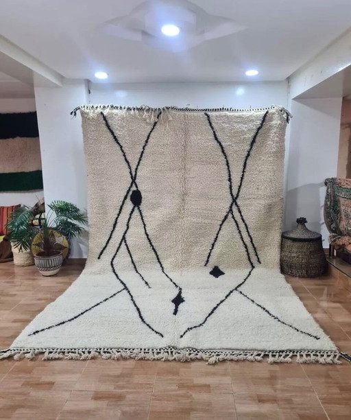 Handgefertigter Berberteppich aus Wolle 300X200 cm