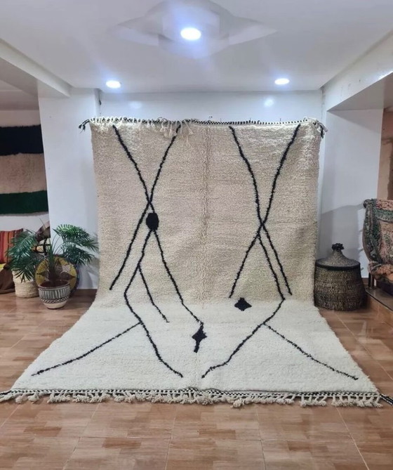 Image 1 of Handgefertigter Berberteppich aus Wolle 300X200 cm