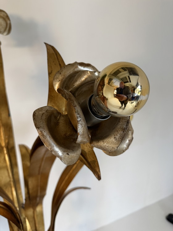 Image 1 of Vintage Hollywood Regency floor lamp, Hans Kögl '70