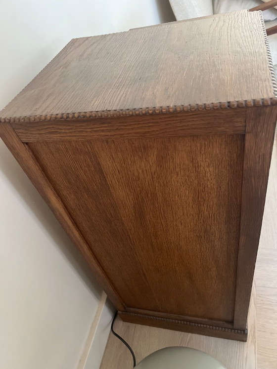 Art Deco Cabinet – Glass, Metal (photo 3 of 5)