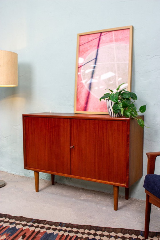 Image 1 of Vintage teak chest of drawers sideboard cabinet mid century 60s