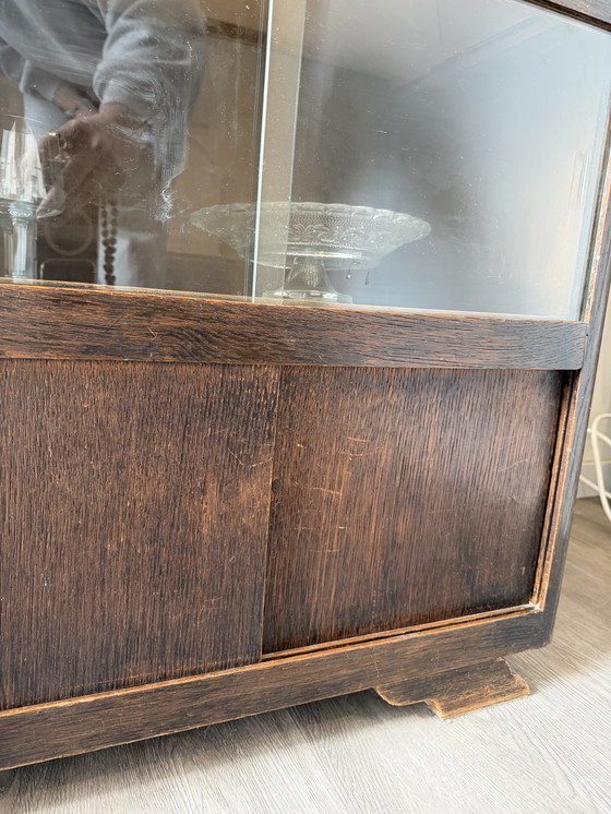 Image 1 of Art Deco display cabinet