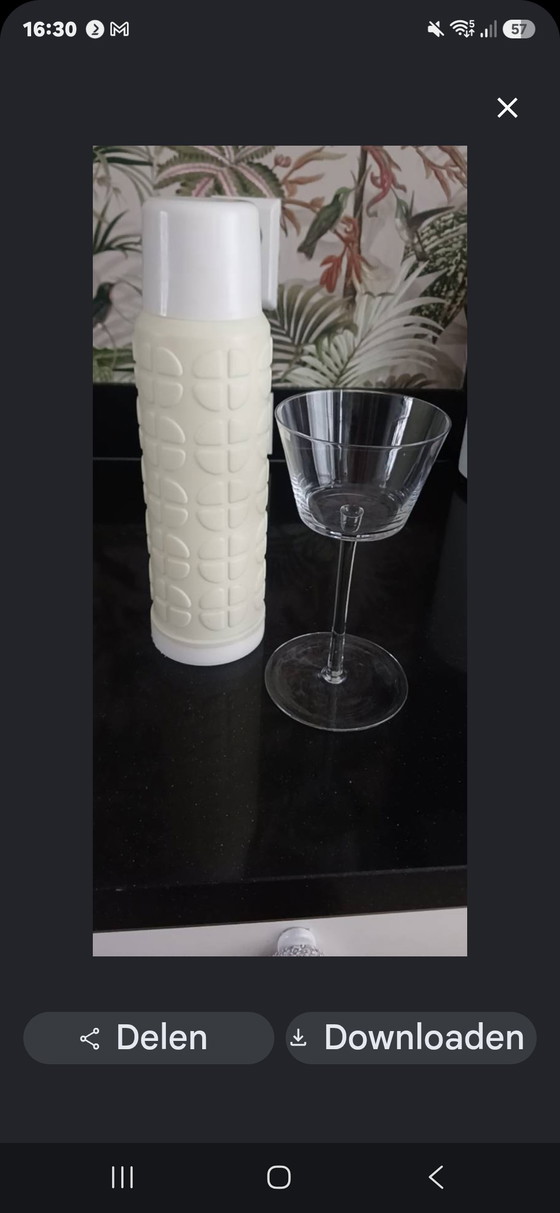 Portacandele in vetro XL IKEA 'Handgjort' vintage anni '90 – Set di 3 – Glass (photo 7 of 7)