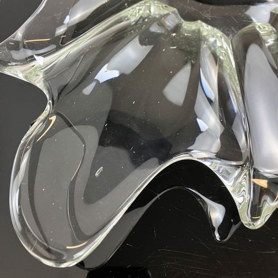 Image 1 of Bol en verre, fait à la main, années 1970