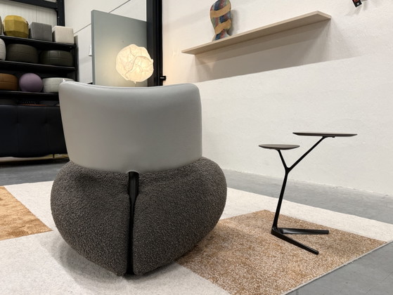 Image 1 of Leolux Pallone Armchair Robou fabric leather