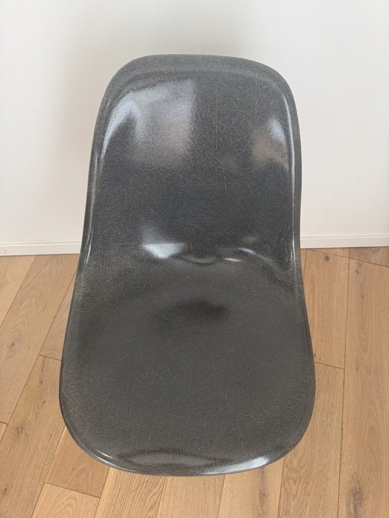 DSW Eames Herman Miller US Edit 50er 60er Design Kein Vitra Knoll – Esszimmerstühle, Iron, Fiberglass (photo 3 of 11)