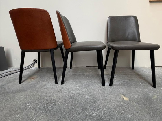 Image 1 of Montis Back Me Up Chair 3x 1 Rancho Castanya 3x Cuba Black