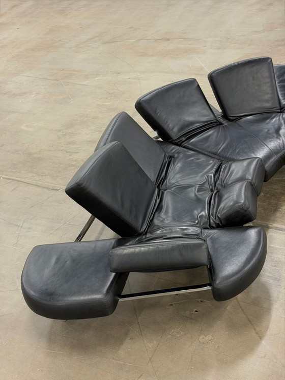 Image 1 of Sofá Edra Flap | Cuero negro