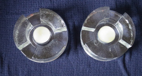 Image 1 of 2x Wiesenthalhütte Glas Stövchen Kannenwärmer Teewärmer Kaffeewärmer