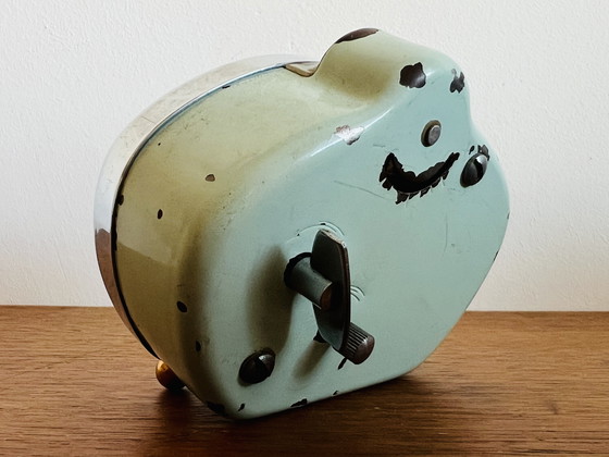 Image 1 of Mid Century Alarm Clock, Table Clock