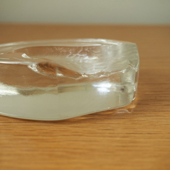 Image 1 of 1970S Royal Krona Bird Paperweight Or Glass Decor