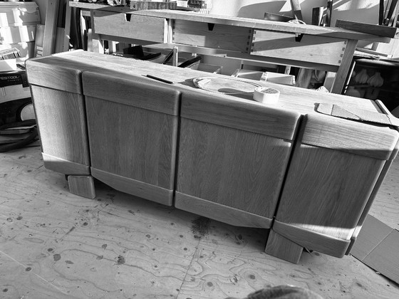Image 1 of HONEY BLOCKS - credenza brutalista giapponese di metà secolo