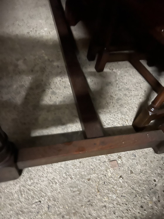 Image 1 of Classic cherry wood dining table