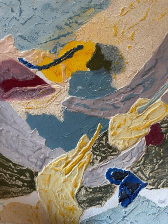 Image 1 of Carborundum engraving by Bernard Alligand