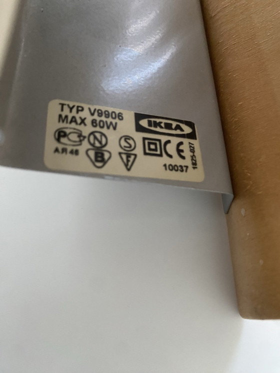 Vintage Strimma Ikea Wall light Japandi style - 90s – UKEA, Plastic, Wood (photo 4 of 7)