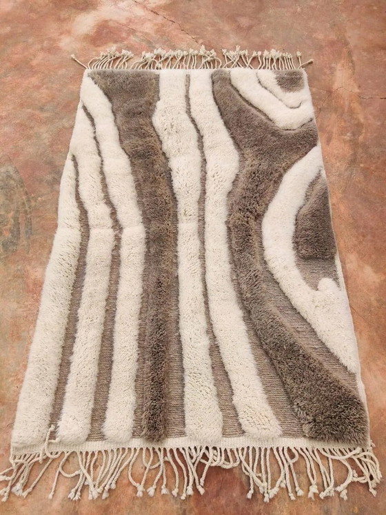 Moroccan Mrirt Handwoven Rug - High Quality Wool – Rugs & carpets, Cotton, Modern (photo 2 of 4)