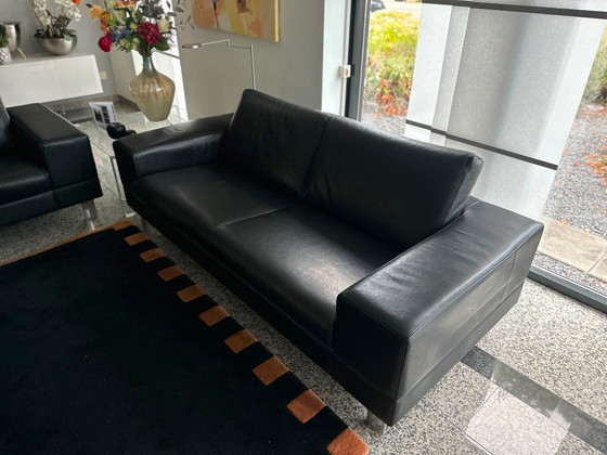 2 sofás de 2,5 plazas Anti Pode (Leolux) – Leather, Metal (photo 3 of 6)