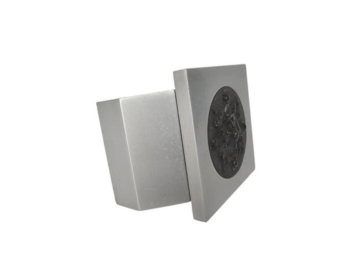 Interior - door handle - door knob - collectibles - aluminium - bronze - 3rd quarter of the 20th century