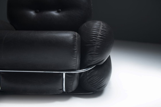 Image 1 of Vintage Okay lounge chairs by Adriano Piazzesi for Saporiti Italy