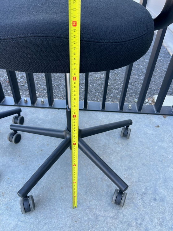 Image 1 of 2x Vitra Allstar Office Chairs