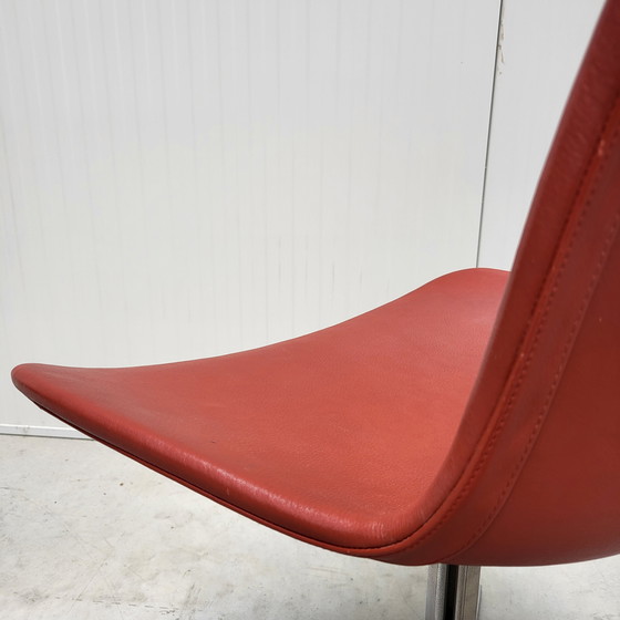 Image 1 of 6X Poul Kjaerholm Pk9 Chaise Par Fritz Hansen