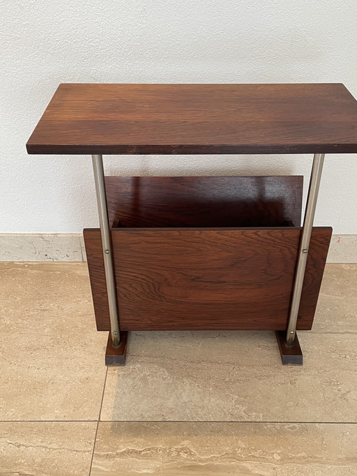 Vintage reading table rosewood (Pastoe?).