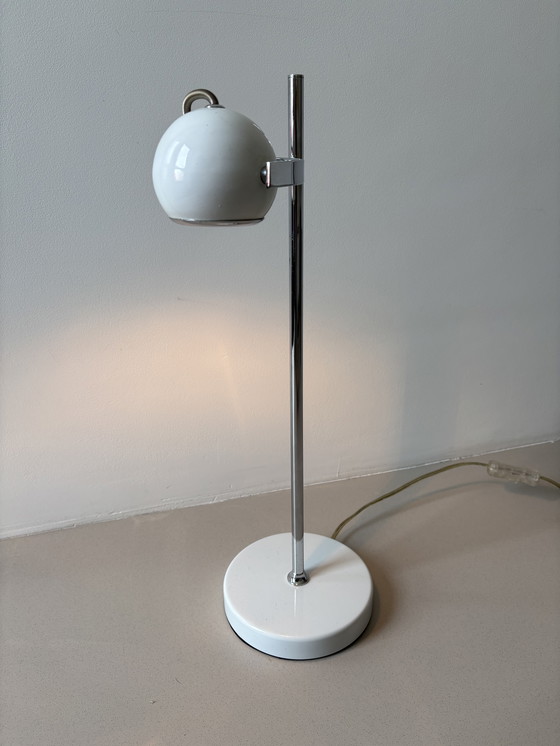 Image 1 of Tafellamp "Eyeball" uit de jaren 80, vintage